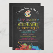 Party Colorado Frische Pasta machen Einladung (Vorne/Hinten)