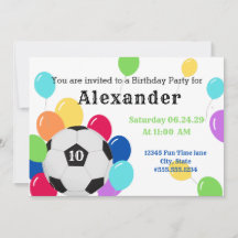 Party Colorful Ballon Fußball Ball Sport Geburtsta