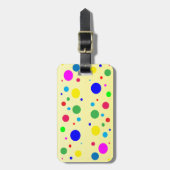 Party Colors Gepäckanhänger (Vorderseite vertikal)