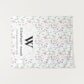 Party Confetti Custom Business Runner Banner Wandteppich (Vorderseite (Horizontal))