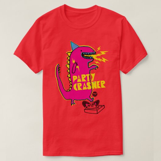 PARTY CRASHER T-Shirt (Design vorne)