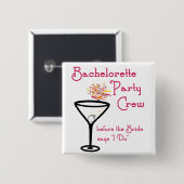 Party-Crew Button (Vorne & Hinten)