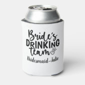 Party-Crew des Getränketeams von Bride Dosenkühler (Kanne Rückseite)