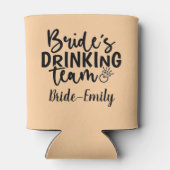 Party-Crew des Getränketeams von Bride Dosenkühler (Rückseite)