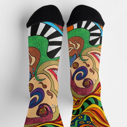 Party Crew Socken (Oben)