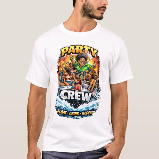 Party Crew T-Shirt (Vorderseite)