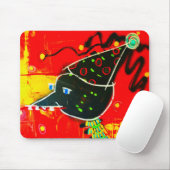 PARTY CROW-Mousepad Mousepad (Mit Mouse)
