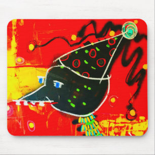 PARTY CROW-Mousepad Mousepad