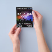 Party Crowd, Karaoke Eventwerbung Flyer (Gruppe)