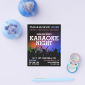 Party Crowd, Karaoke Eventwerbung Flyer (Einzeln)