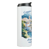 Party Cruising Destination Griechenland Thermosbecher (Nach links gedreht)