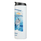 Party Cruising Destination Griechenland Thermosbecher (Nach rechts gedreht)