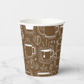 Party-Cup für Brot und Weißkaffee Pappbecher (Links)