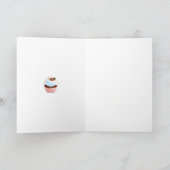 Party Cupcake Design Karte (Innenseite)