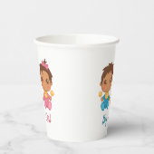 Party Cups für Baby Boy oder Girl Gender Pappbecher (Links)