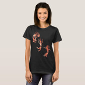 Party Dancing Kokopellis T-Shirt (Vorne ganz)