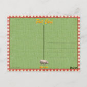 Party Danke, Postkarte (Rückseite)