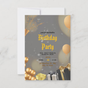 Party Dankeskarte