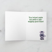 Party Dankeskarte (Innenseite)