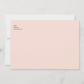 Party "das nicht sind zum Kotzen" Rosa und Schwarz Einladung (Rückseite)