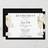 Party "das nicht sind zum Kotzen" Schwarz II Einladung (Vorne/Hinten)