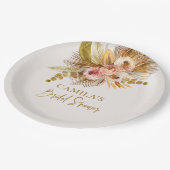 Party-Decor C103 des Boho Tropical Paper Plate Pappteller (Schrägansicht)