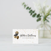 Party Decoration Event Plane Visitenkarte (Stehend Vorderseite)