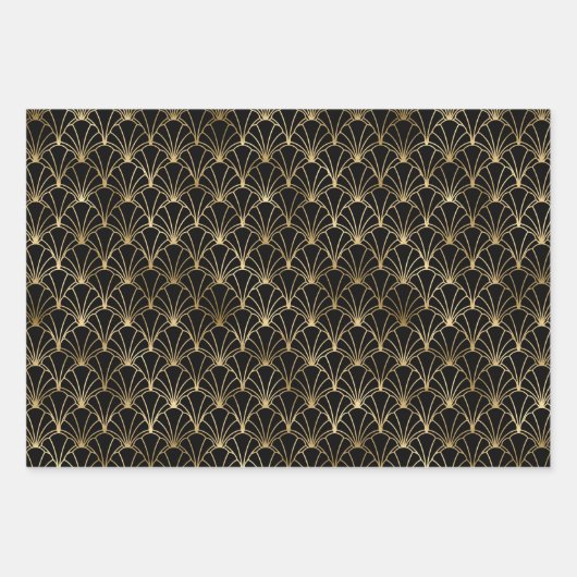 Party Deko Geschenkpapier Set (Vorderseite 2)