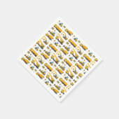 Party-Dekoration für Lkw Serviette (Ecke)