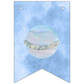 Party-Dekoration für Wasserfarben Wimpelkette (Erste Fahne)