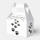 Party-Dekoration Individuelle Name Geschenkschachtel (Rückseite)