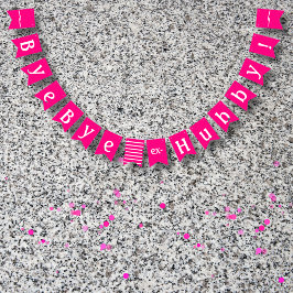 Party-Dekoration von Scheidung Bye Bye Ex Hubby Fu Wimpelkette