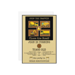 Party-Dekorationen für den Kindergeburtstag Einladung