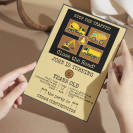 Party-Dekorationen für den Kindergeburtstag Einladung