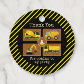 Party-Dekorationen für den Kindergeburtstag Geschenkanhänger (Vorderseite)