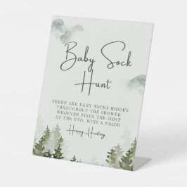 Party-Dekorationen für Woodland-Babydusche Sockelschild