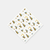 Party-Dekorationen im Baugewerbe Serviette (Ecke)