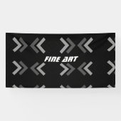 Party-Dekorationspfeile für Bilder in Fine Art Tex Banner (Horizontal)