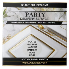 Party Delivery Service - Keramik Tile Fliese