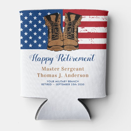 Party der amerikanischen Streitkräfte für die mili Dosenkühler (Vorderseite)