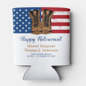 Party der amerikanischen Streitkräfte für die mili Dosenkühler (Rückseite)