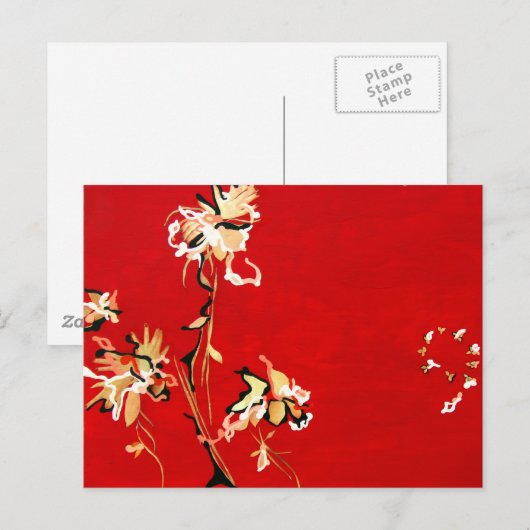 Party der Bestäubung Postkarte (Vorne/Hinten)