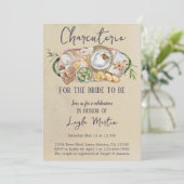 Party der Braut Einladung (Stehend Vorderseite)