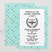 Party der Creative Law School Einladung (Vorne/Hinten)