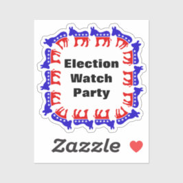 Party der demokratischen Wahlen Aufkleber