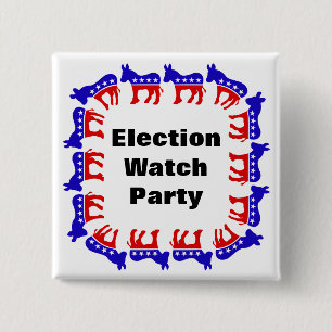 Party der demokratischen Wahlen Button