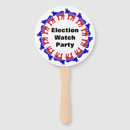 Party der demokratischen Wahlen Fächer (Vorderseite)