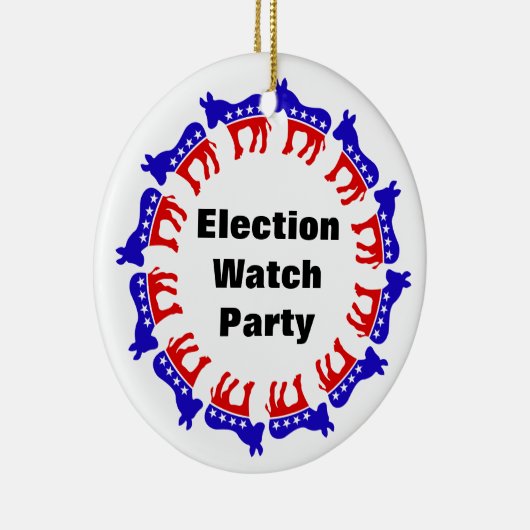 Party der demokratischen Wahlen Keramik Ornament (Rechts)