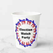 Party der demokratischen Wahlen Pappbecher (Vorderseite)