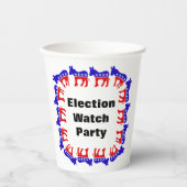 Party der demokratischen Wahlen Pappbecher (Vorderseite)